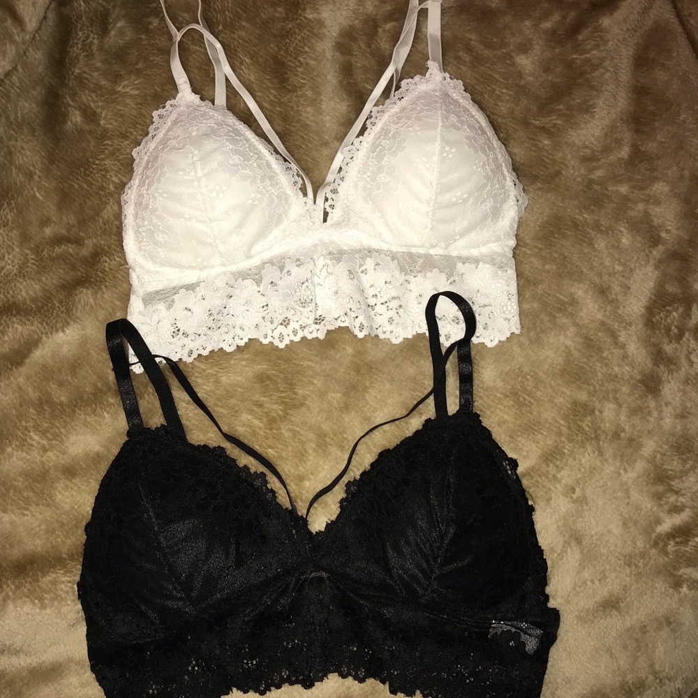 NEW Padded Lace Bralettes 36B/C